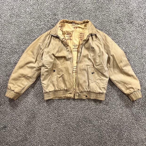 80s french lee cooper bomber jacket