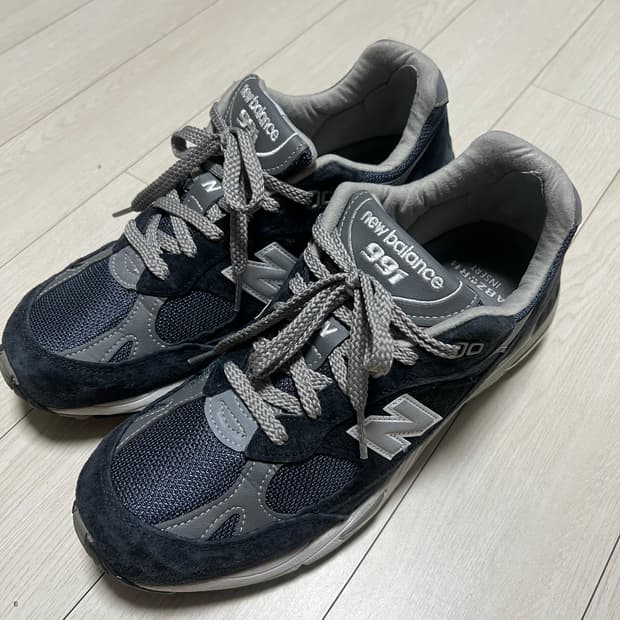 뉴발란스 991 메이드 인 UK 네이비 260