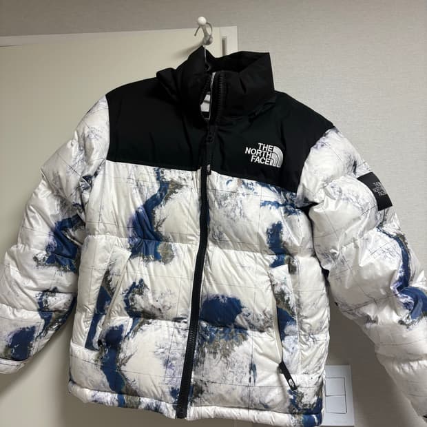 노스페이스 눕시 화이트 샌드