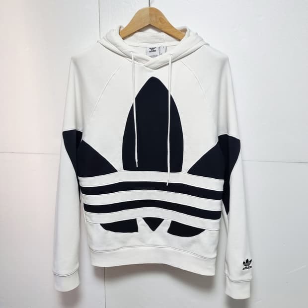 남성 아디다스 OG 빅 트레포일 불꽃 후드티 트레이닝복