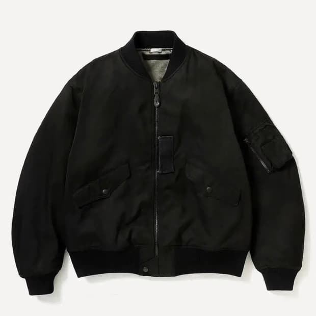 아프레쎄 l-2b 빈티지 실크 플라이트 자켓 3