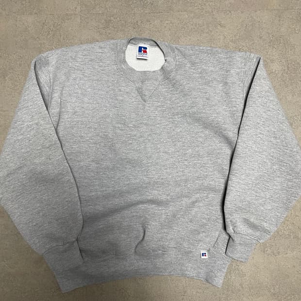 90s USA 러셀 RUSSELL 스웻 셔츠 맨투맨 애쉬 그레이