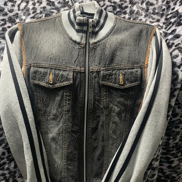 빈티지 그레이데님자켓