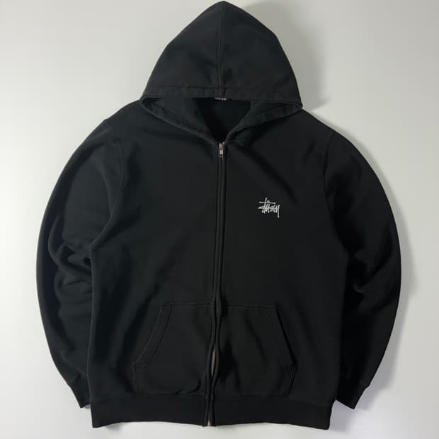 Stussy 스투시 스탁 빅로고 후드집업