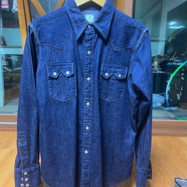 Anatomica denim shirts 아나토미카 웨스턴 데님 셔츠 