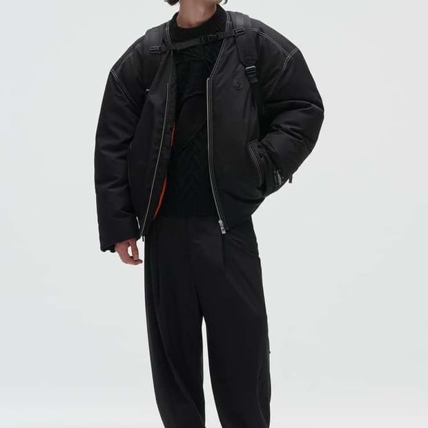 아더에러 자라 콜라보 오버사이즈 봄버 M