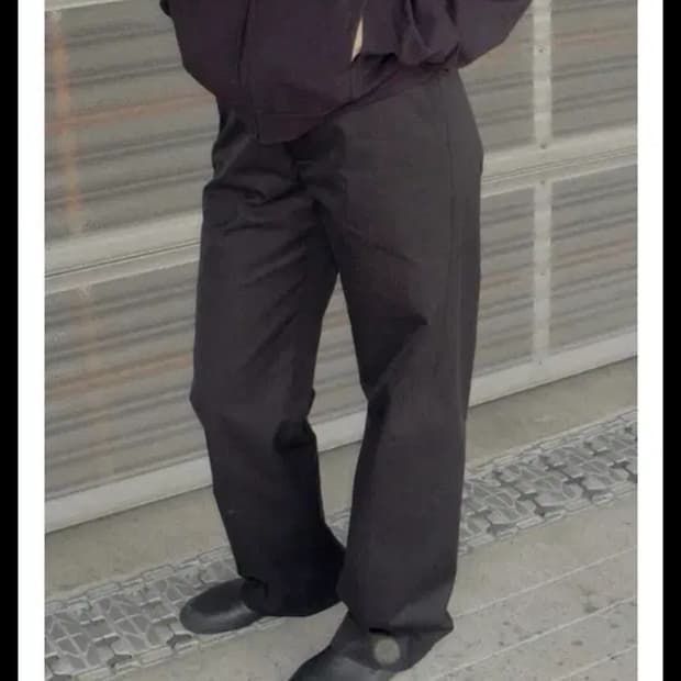 머듈 라운지팬츠 코튼블랙 3