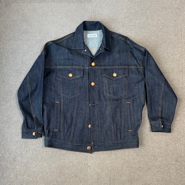23구 오버핏 데님 자켓