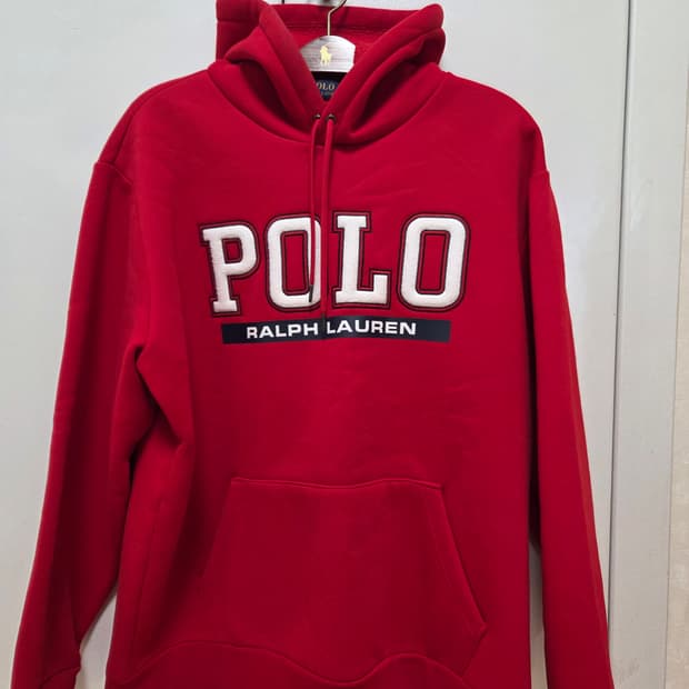 폴로 랄프로렌 기모 후드 (새상품)