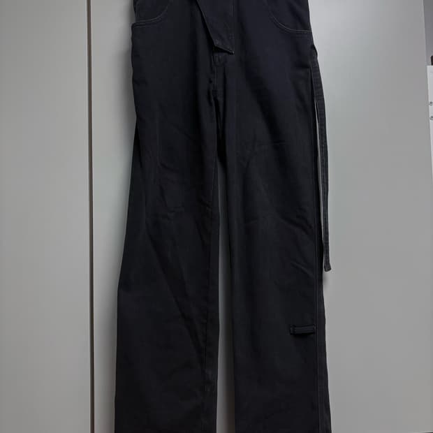 [s] 플라스틱프로덕트 Drag pants black 