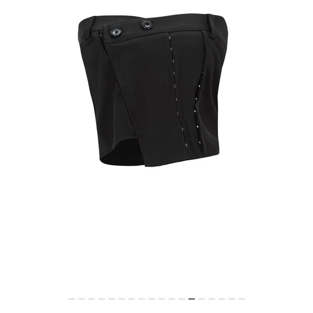 보헤미안 서울 hooked flap bustier