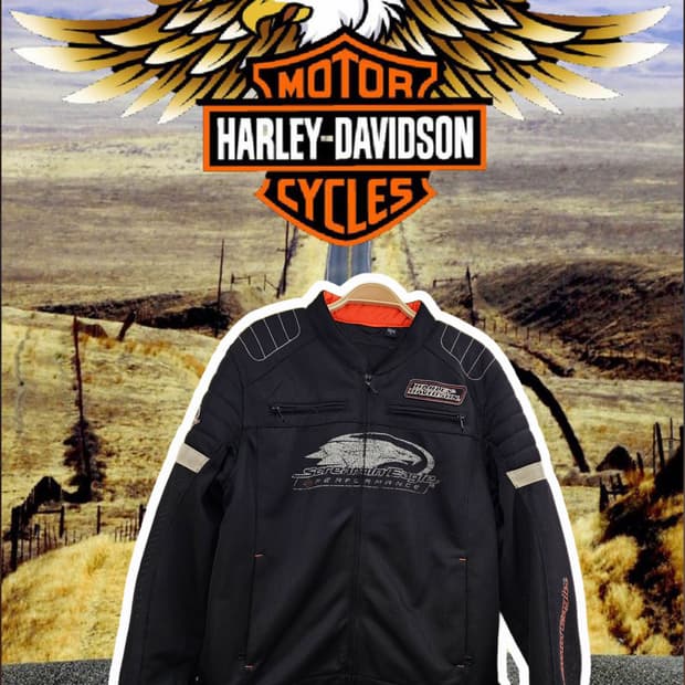 Harley Davidson 스크리밍 이글 메쉬 라이딩 자켓