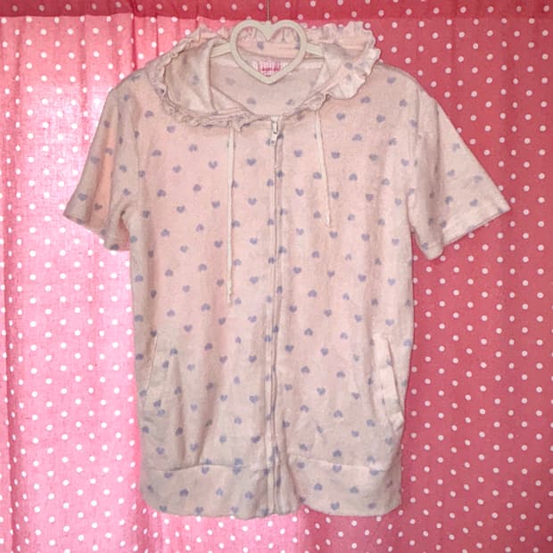 [sugar doll] 슈가돌 히메갸루 프릴 반팔 룸웨어