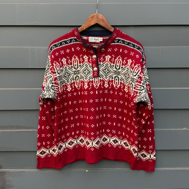 🇺🇸 90s LL BEAN Knit