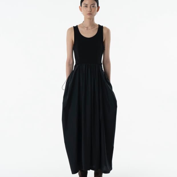 아모멘토 - SHEER JERSEY DRESS(정가 189,000원)