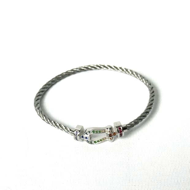 [S급] 프레드 포스텐 레인보우 스톤 팔찌