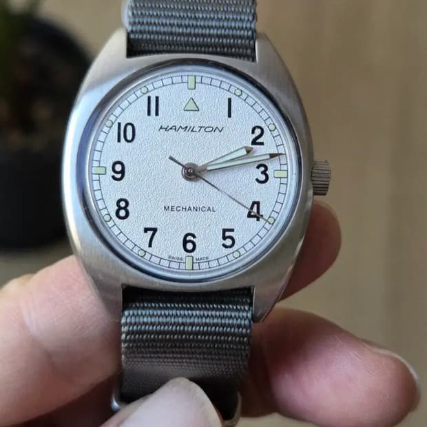 헤밀턴  카키 에비에이션 파이오니어 메카니컬 (W10) 시계