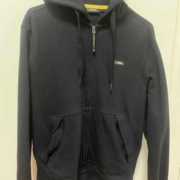 [네셔널지오그래픽] 후드집업 블랙(M)