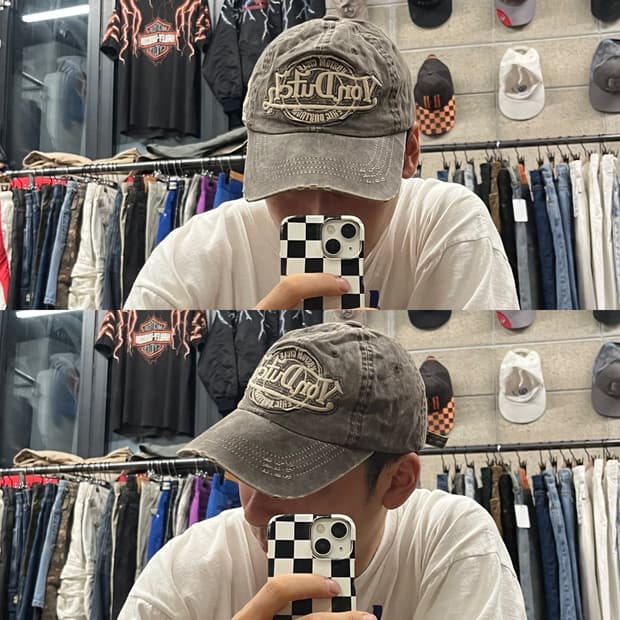 본더치 자수 로고 볼캡