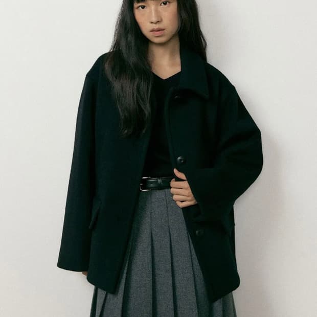 링서울 스탠다드 울 하프 코트