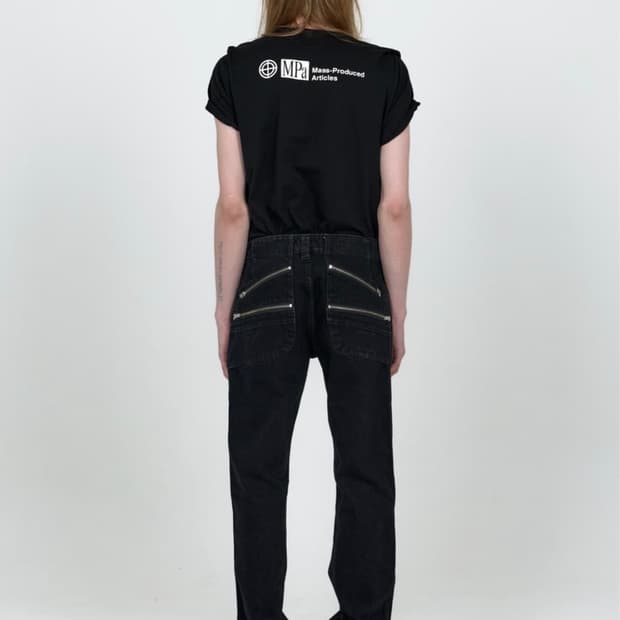 MPa SPLIT POCKET PANTS (BLACK)