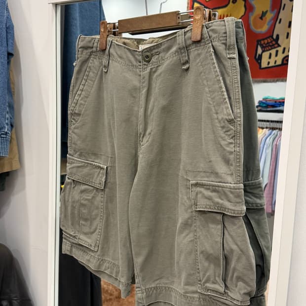 00s Vtg 빈티지 밀리터리 카고 쇼츠 (33inch)