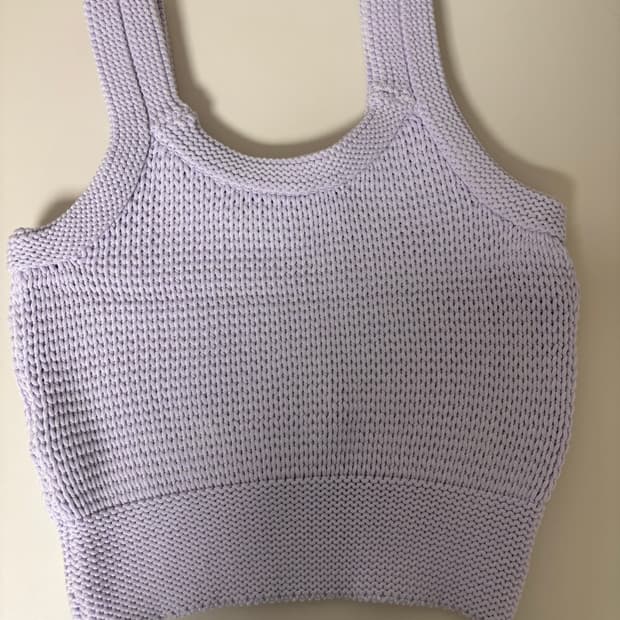 ahwe 아위 짜임 니트 베스트