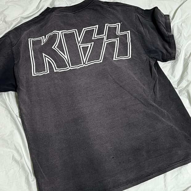 KISS 키스 밴드티 xl