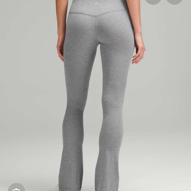 Lululemon 룰루레몬 헤더그레이 플레어 레깅스
