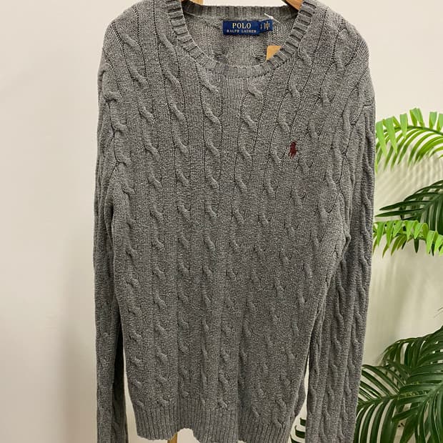 폴로 랄프로렌 케이블니트