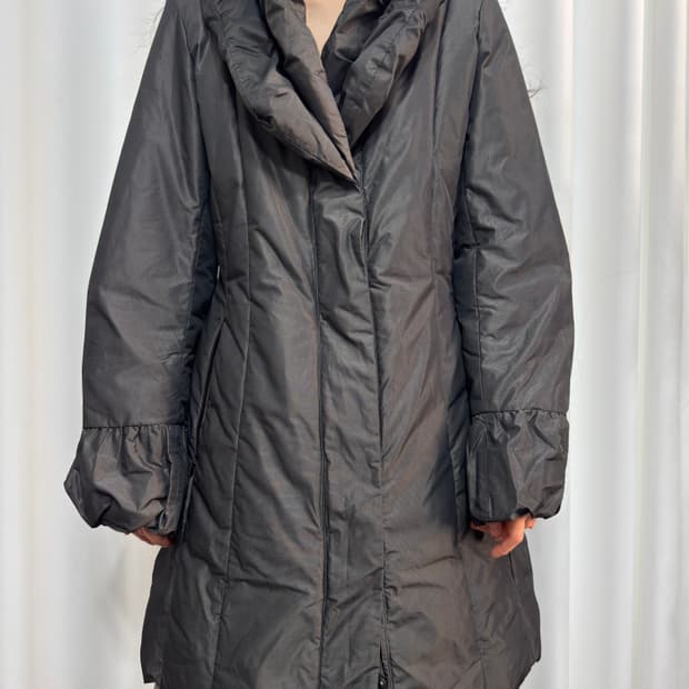 hiroko bis dark silver padding