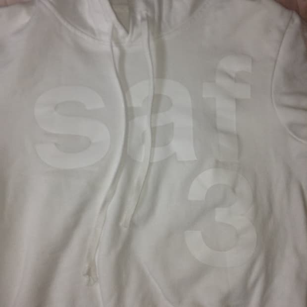 사파리스팟 1/2 후드 WHITE