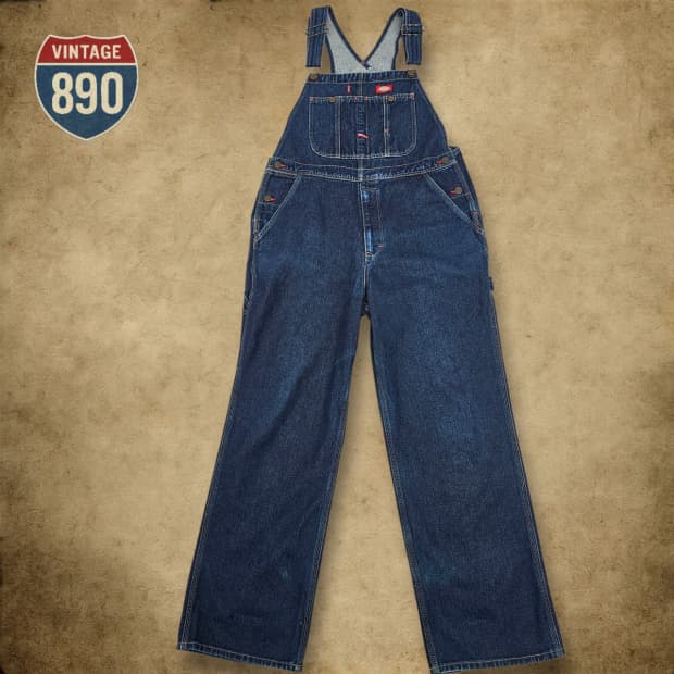 [34] Dickies 디키즈 데님 오버롤