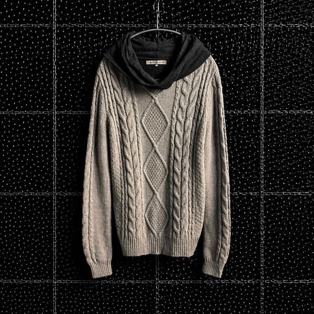 Max&mara 레이어드 케이블니트