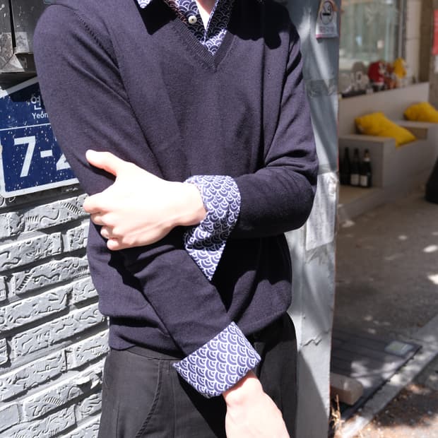 Maison margiela 2019 프린트 셔츠 42