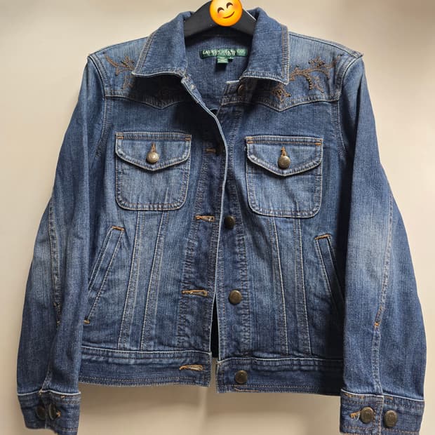 랄프로렌 웨스턴 데님 숏 자켓 S