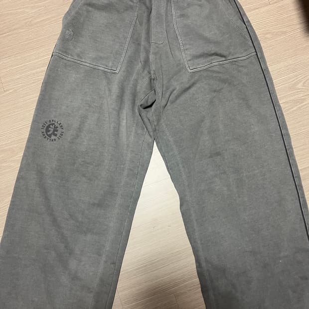 폴리테루 퍼티그 스웻 팬츠 더디그레이 3