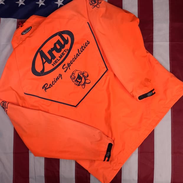 오리지날 아라이 자수 라이더자켓