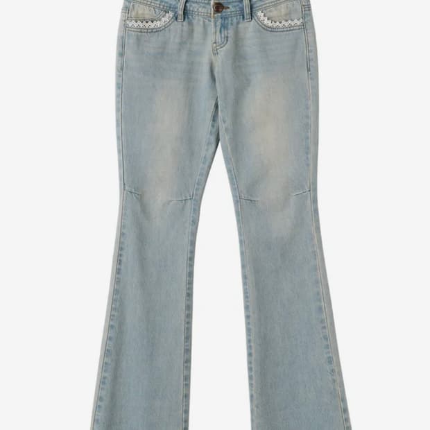 스컬프터  부츠컷 데님 m