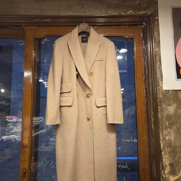 막스마라 더블브레스티드코트