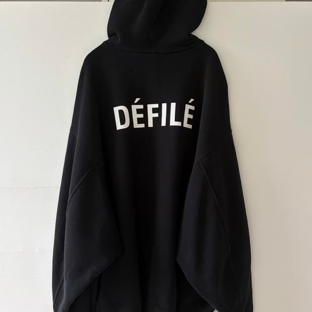 발렌시아가 데필레 balenciaga defile hoodie (xs)