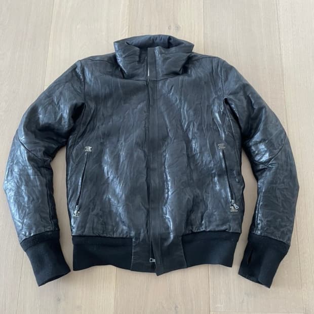 Isaac Sellam Lamb Skin Bomber Jacket