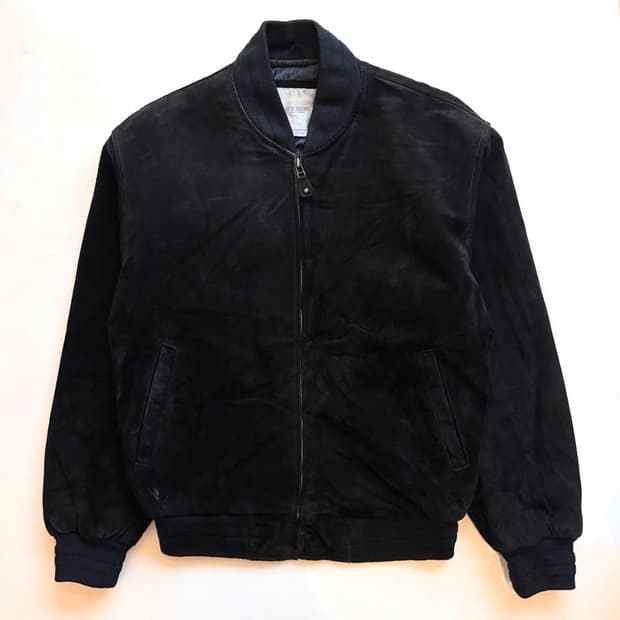 90's Red Skins 봄버 자켓