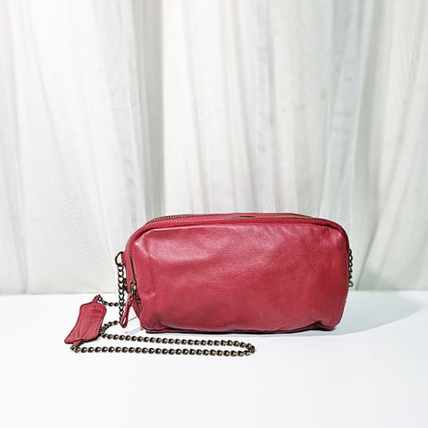 산드로 가죽 체인백