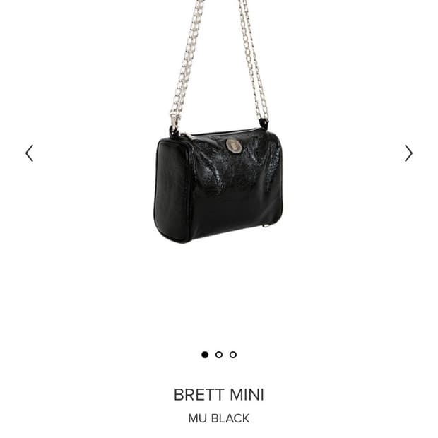 미닛뮤트 BRETT MINI MU BLACK