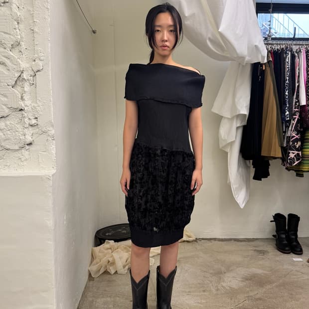 me Issey Miyake Floral Dress/ Os