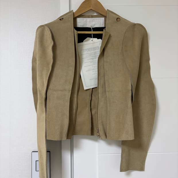 마르지엘라 HM Pattern Cut 레더자켓