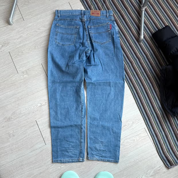 80s 올드 스투시 데님 팬츠