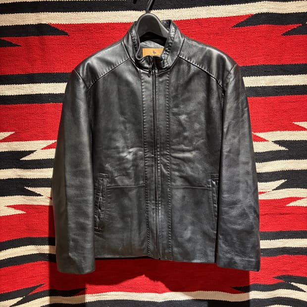 Sheep leather single jacket / 양가죽 싱글자켓