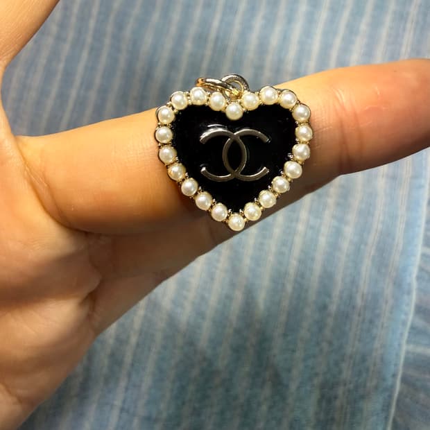 업사이클링 팬던트 블랙진주